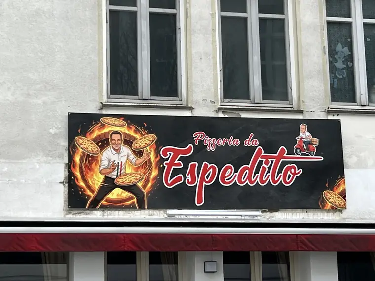 da Espedito: Teig, Feuer, Comic.
