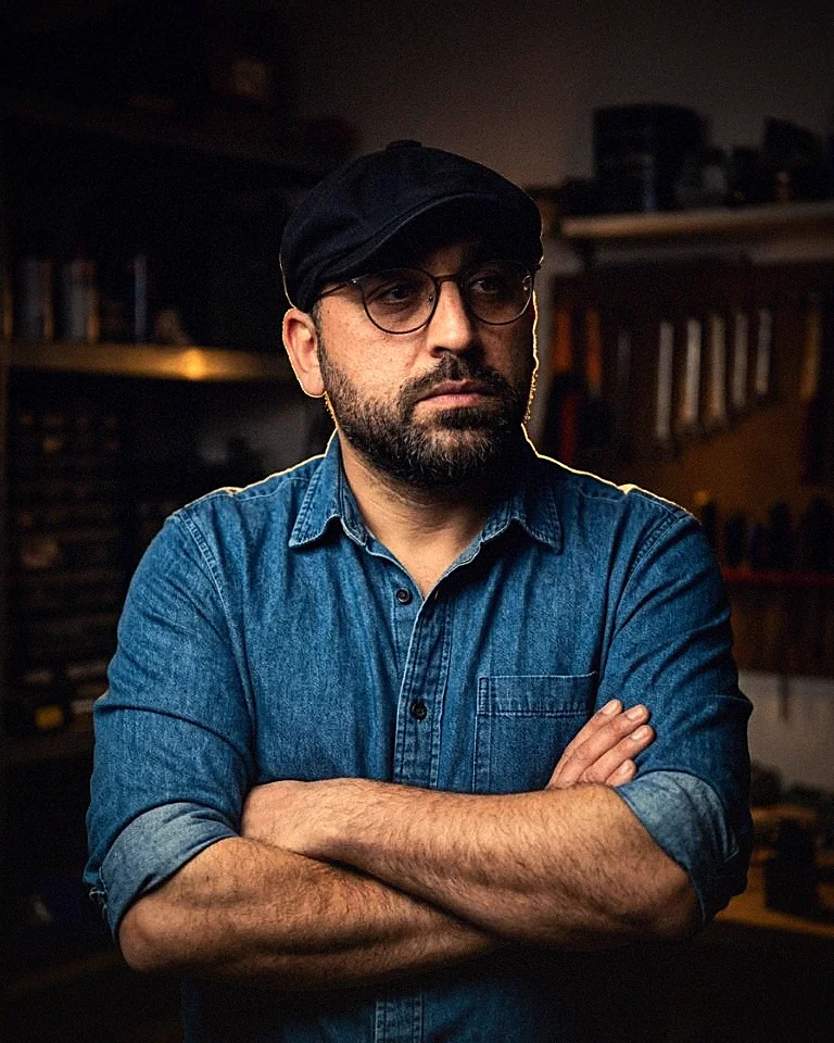 Abdurrahim Özer in der Werkstatt
