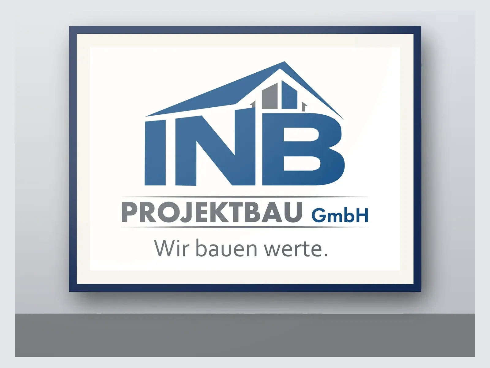 Logo im Rahmen
